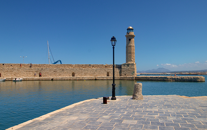 The port of Rethymnon