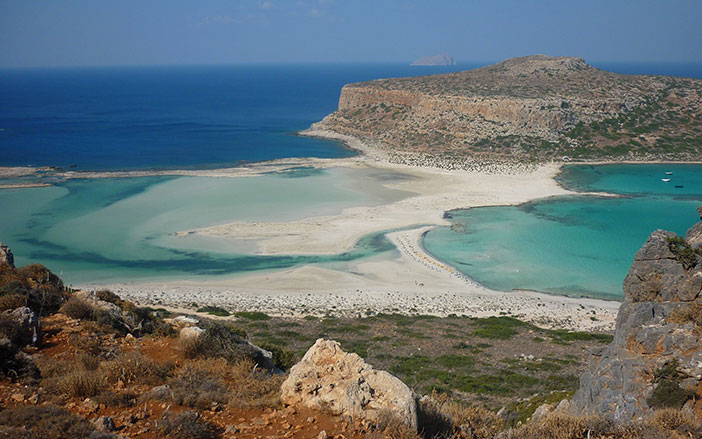 The famous Balos beach