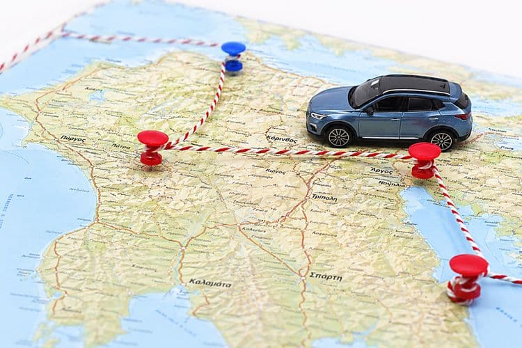 Ο Γύρος της Πελοποννήσου σε 7 Μέρες με Ενοικιαζόμενο Αυτοκίνητο