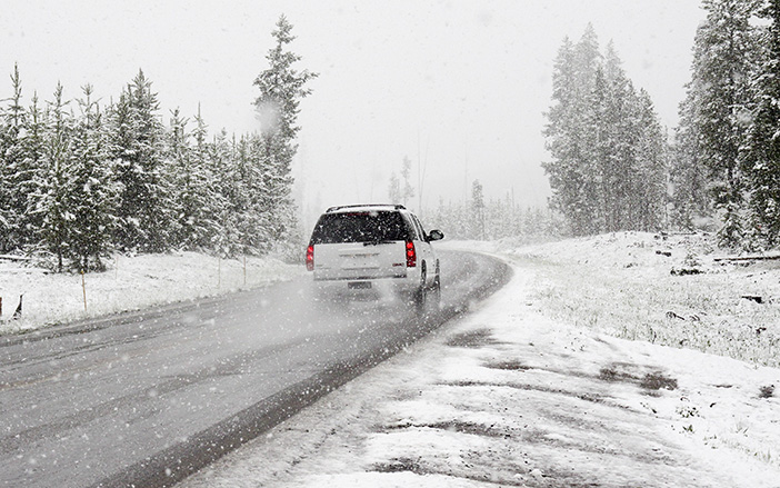 Maintain your speed and drive smoothly