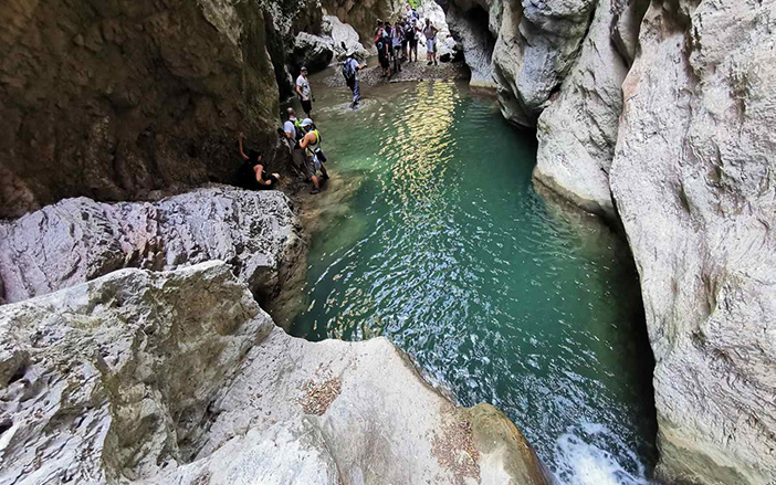 The gorge of Agios Anonios