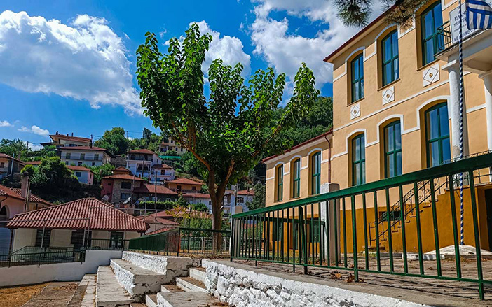 Ano Poroia village in Serres 