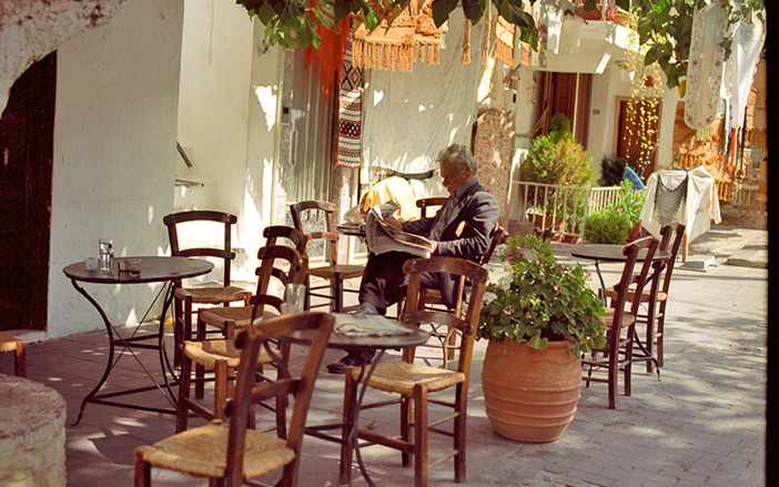 Παραδοσιακό καφενείο στα Ανώγεια