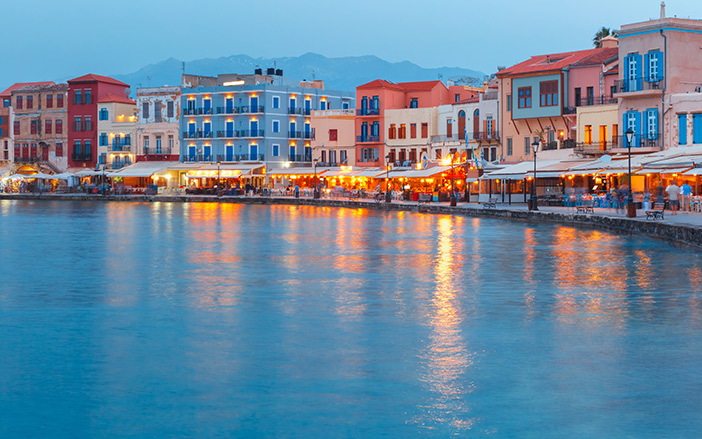 The old port of Chania
