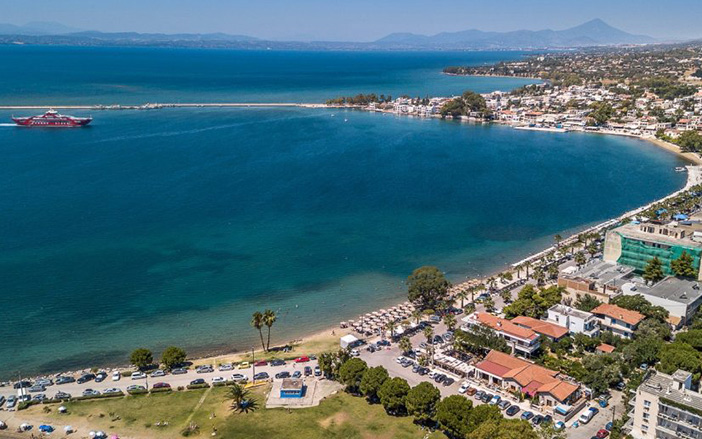 Panoramic view of Eretria