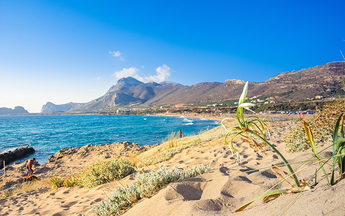 Falasarna beach