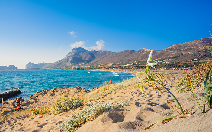 The cosmopolitan Falassarna Beach