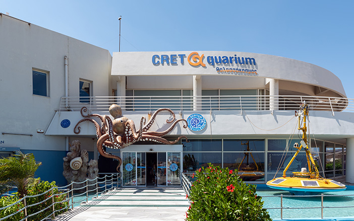 The aquarium in Heraklion, Crete