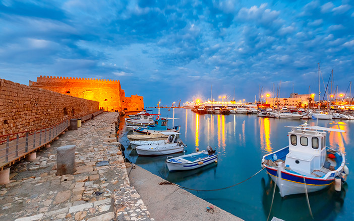 The Venetian Fortress Koules in Heraklion