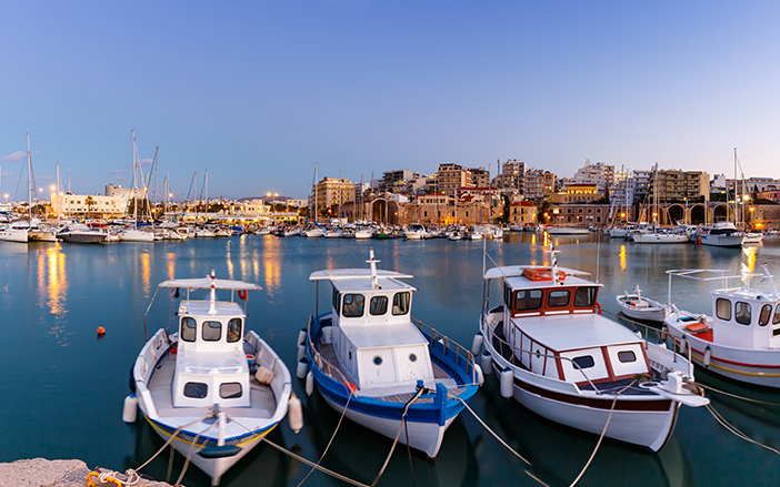 The old port of Heraklion