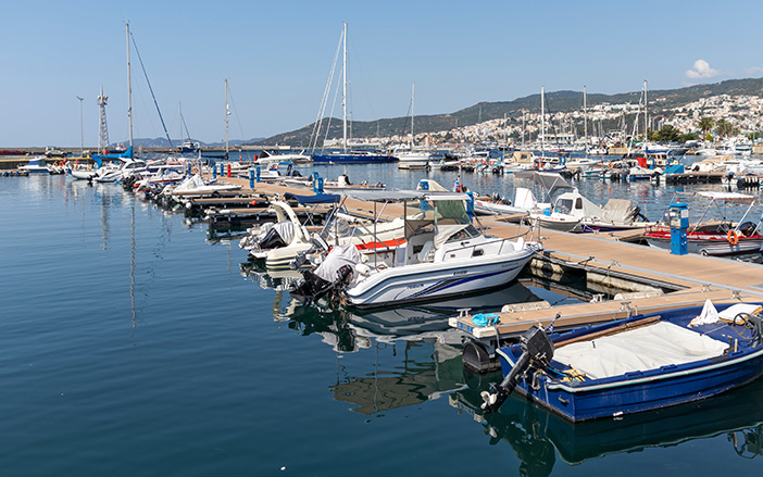 The Port of Kavala