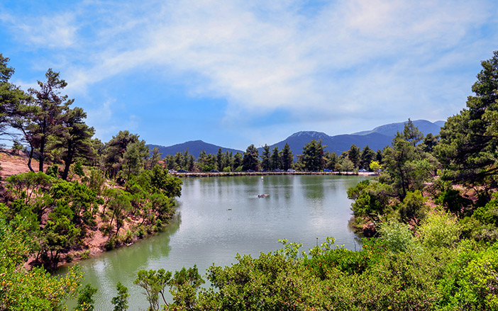 Lake Beletsi in Parnitha