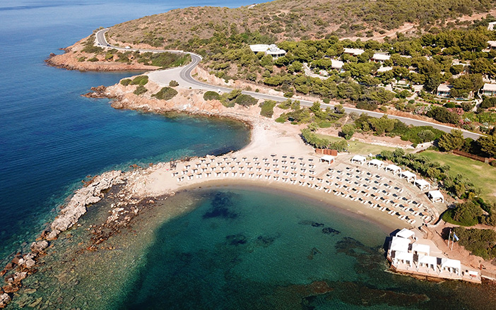 The view of Sounion