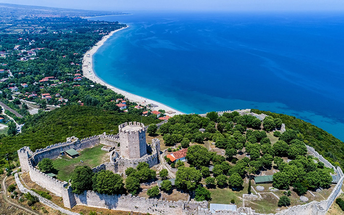 Tour Pieria with your rental car!