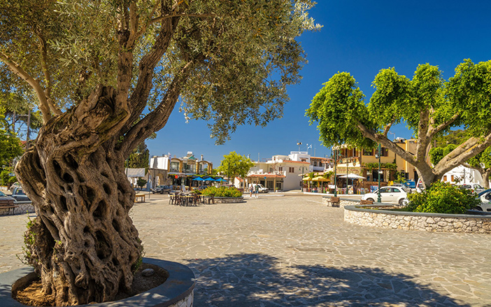Psinthos village in Rhodes