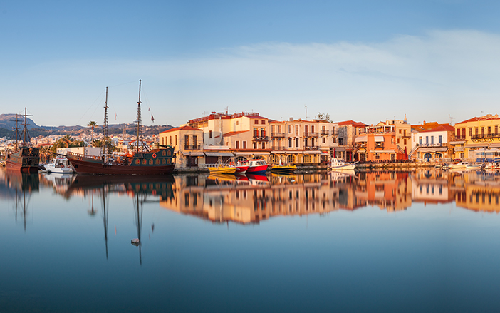 The Old Venetian Harbour of Rethymno