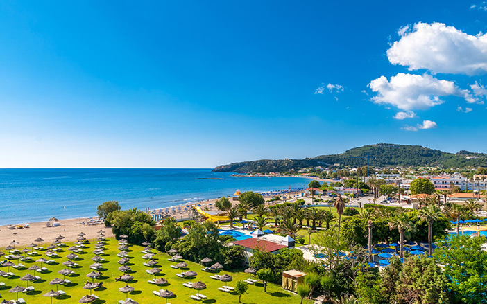 Faliraki beach, Rhodes