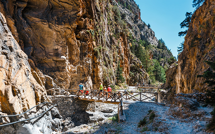 Samaria Gorge in Chania