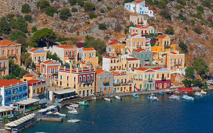 The colorful island of Symi