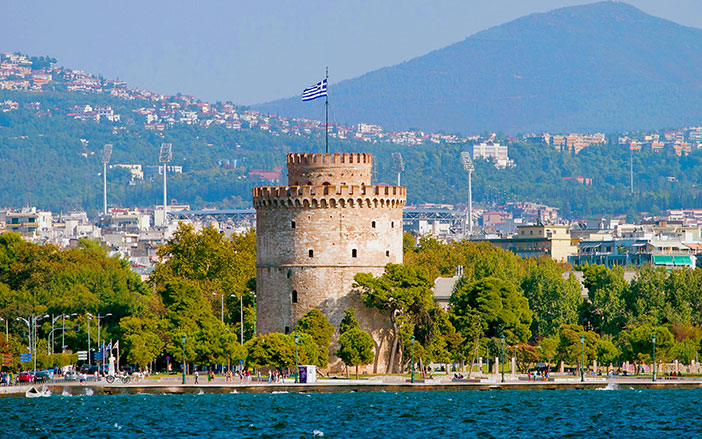 The White Tower in Thessaloniki