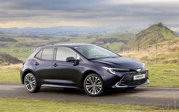 The best seller Toyota Corolla