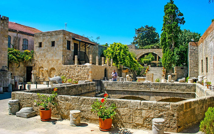 The Archaeological Museum in Rhodes