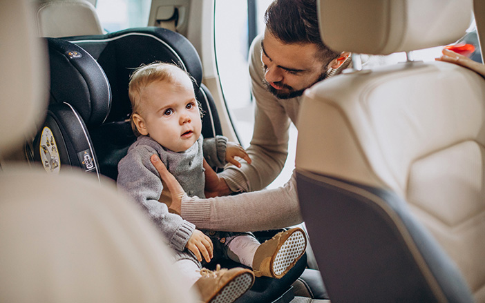 Always use a child seat