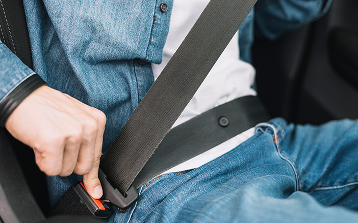 Always have your seat belt on