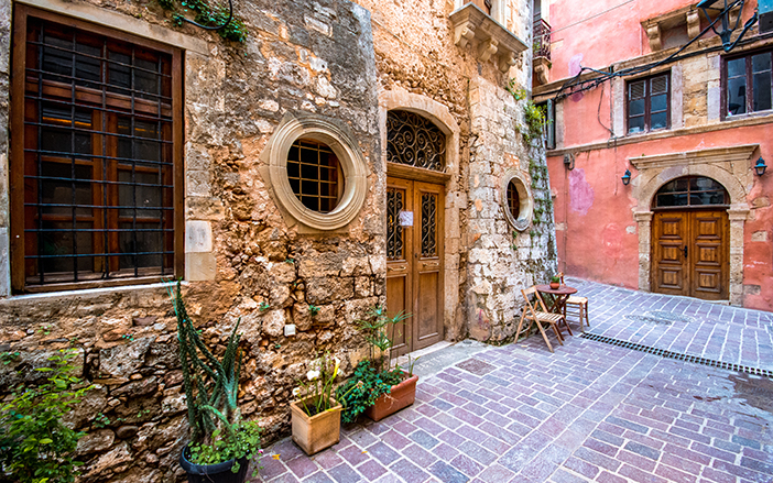 Traditional village in Chania